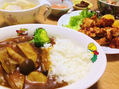 夕飯