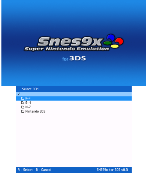 Old 3ds 2dsv1 1対応のsnes9x 3dsリリース 玄人向けの 3ds改造