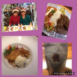 ひろよさんとカレー食堂ランチ 夙川 神戸英国アンティーク 和魂洋才サロン