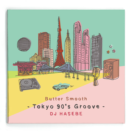 dj hasebe old nick 野宮真貴 naijel graph ナイジェルグラフ イラスト