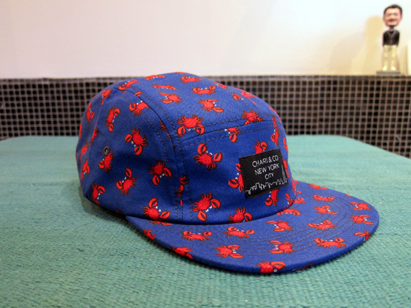 Chari&Co.NYC カニ柄キャップ.jpg
