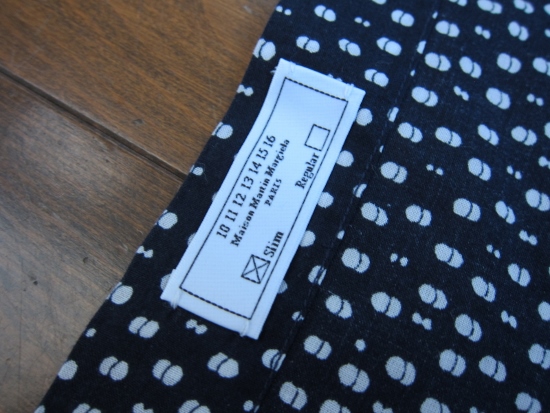 Maison Martin Margiela メゾン マルタン マルジェラ シャツ 3.jpg