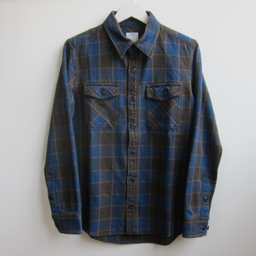 BLACK ELK FLANNEL (INDIGO CHECK) BROWN  2.jpg