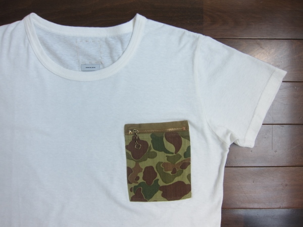 visvim ビズビム POCKET TEE CAMO WHITE 1.jpg