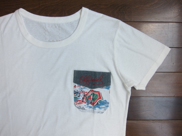 visvim ビズビム WORK POCKET TEE WHITE 1.jpg