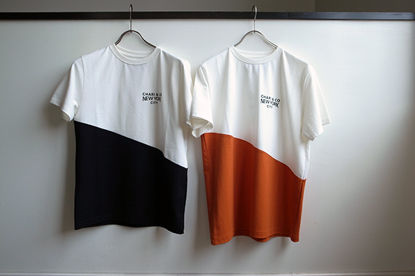 CHARI&CO バイカラーTシャツ.jpg