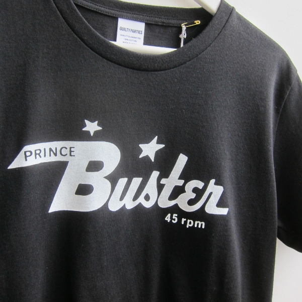 【タグ付き未使用】wacomaria ワコマリア PRINCE BUSTER 半袖 Tシャツ M ホワイト PRINCE BUSTER⁄Tシャツ⁄S⁄コットン⁄WHT⁄GUILTY PARTIES