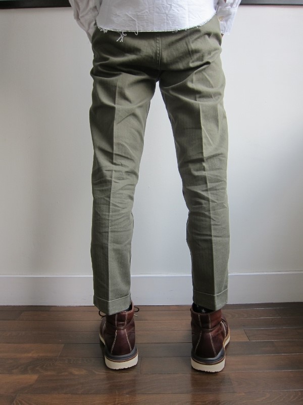 HIGH WATER CHINO HERRINGBONE OLIVE 3.jpg