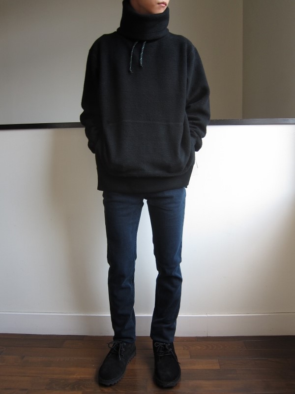 ONES STROKE ワンズストローク MocoLoose turtleneck Sweater black 4.jpg