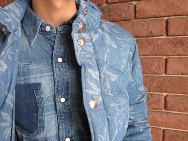 RonHermanCalifornia ロンハーマン カリフォルニア denim aloha down jacket 5.jpg
