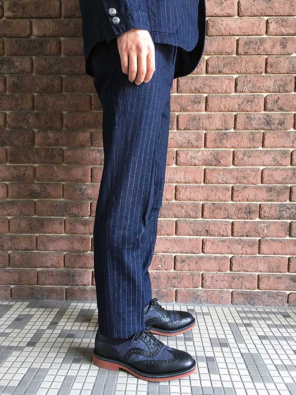 ザスタイリストジャパン ストライプデニム細身スラックス.jpg