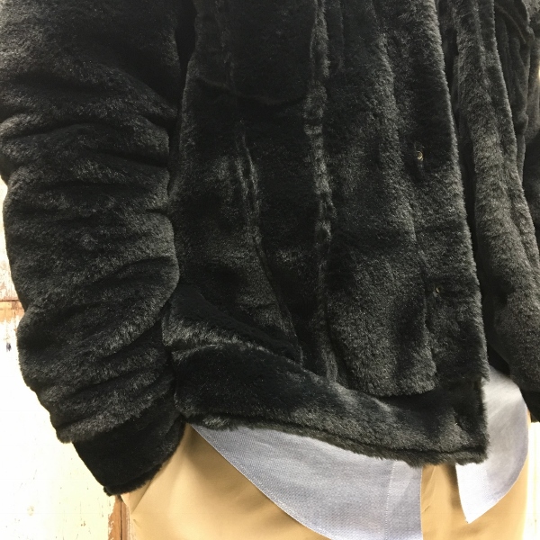 ONES STROKE 󥺥ȥ Fake Fur Jean Jacket 5.jpg