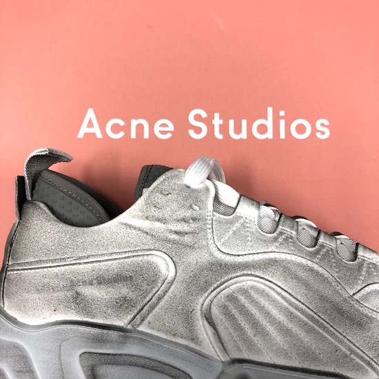 定価59400円Acne studios rockaway40ダッドスニーカー