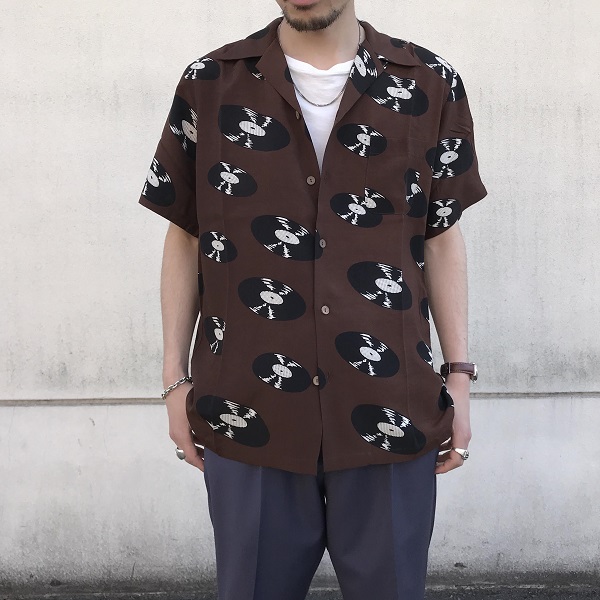 WACKO MARIA 19ss アロハ シャツ レコード