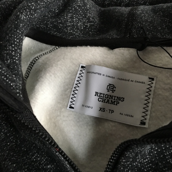 Reigning Champ 쥤˥󥰥 Half Zip Hoodie Tiger Fleece 6.jpg