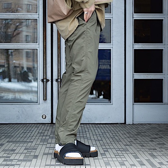 フルオーダー nonnative【OFFICER EASY PANTS POLY TWILL】 | ochge.org