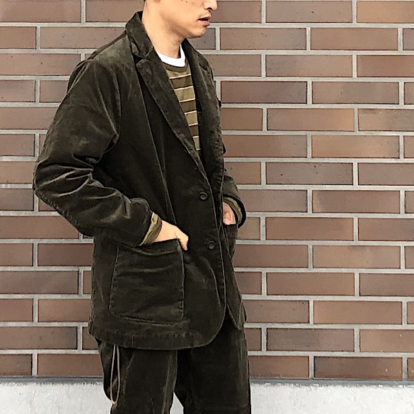 nonnative ノンネイティブ　ダウンジャケット コーデュロイ切替 超美品