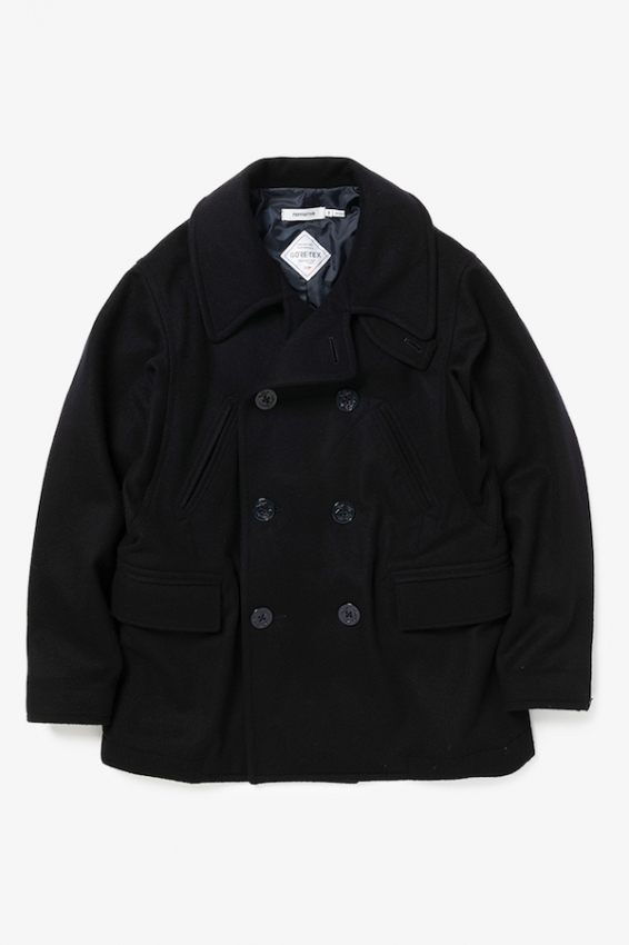 先端ファブリックで進化したクラシックアウター。 nonnative（ノンネイティブ ）SAILOR COAT NZ W/N LIGHT BEAVER  WITH GORE-TEX INFINIUM. | CIENTO NEW ARRIVAL