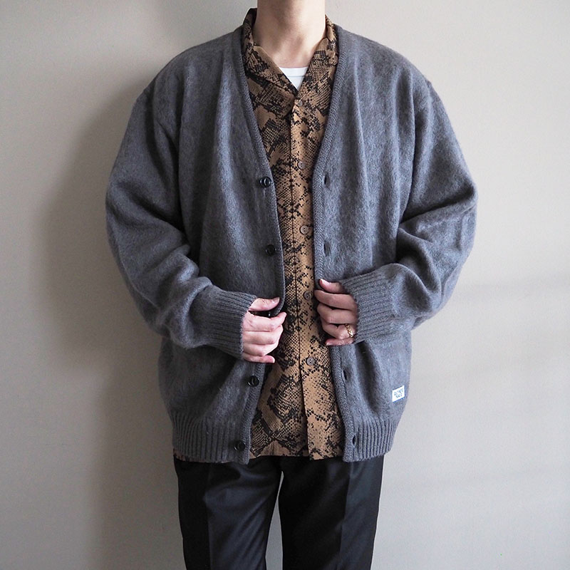 WACKO MARIA MOHAIR CARDIGAN