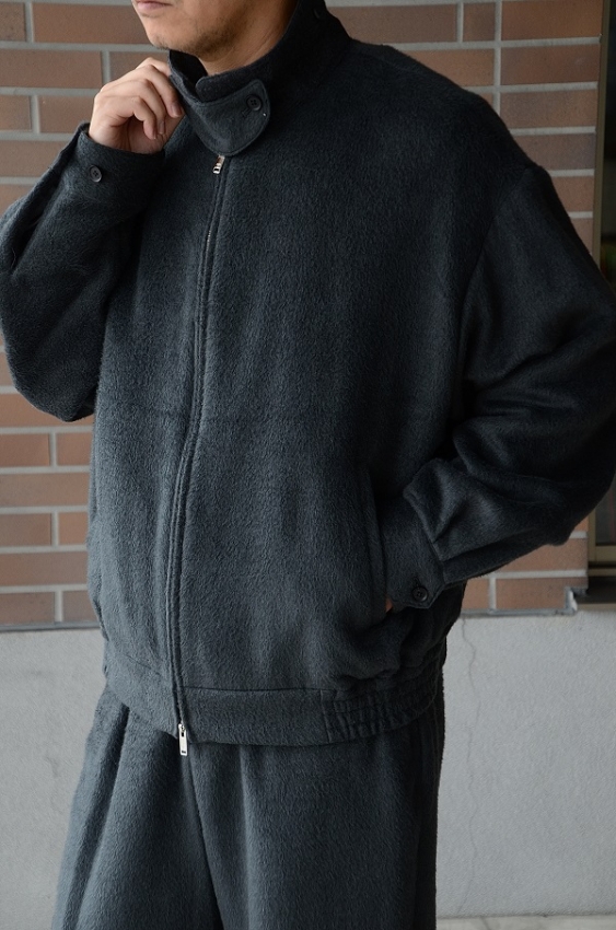 yoke 22aw Cotton Yak Zip Blouson