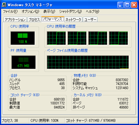 タスクマネージャ(1)