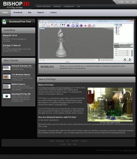 Bishop3Dホームページ