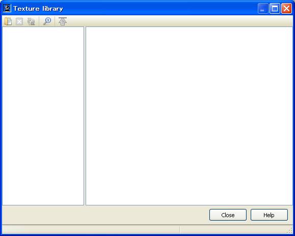 Texture Library が開く