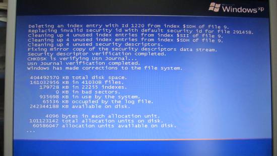 CHKDSK