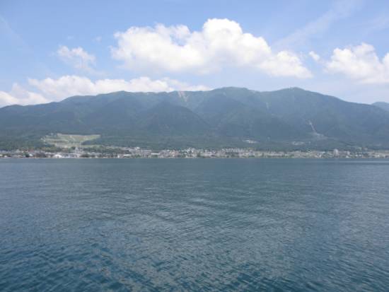 比良の山並み