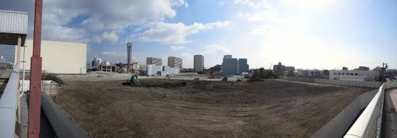 2014年3月7日 森永工場跡地 180度パノラマ