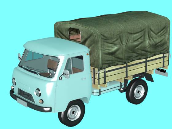 トラック UAZ 452d
