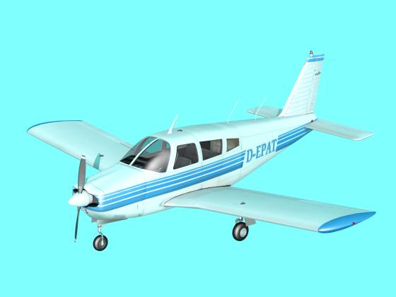 飛行機 Piper PA28