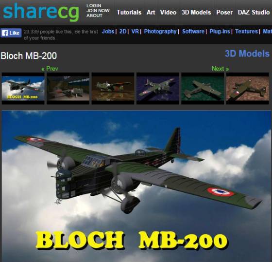 Bloch MB-200 - 3D Model - ShareCG_ts.jpg