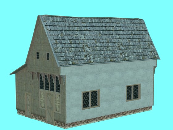 Medieval simple house by Marco Santoriello