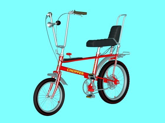 raleigh chopper obj