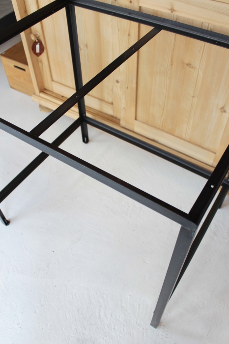 鉄脚テーブル L字アングルタイプ フレームのみ | オーダー家具｜無相創