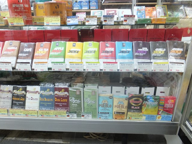 陳列棚を増やし、取扱銘柄が増えました!! | たばこ屋「ルネハマヤ」