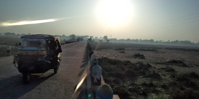 Niranjana River under the Sun