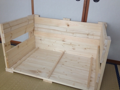 木製ケージを自作しました | 亀田部長の生活
