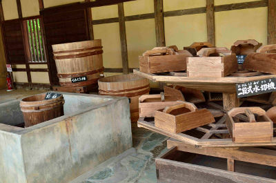 木蝋資料館＿上芳我邸の製蝋の工程の画像