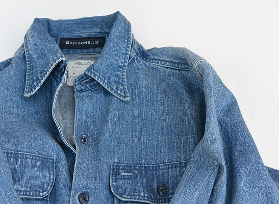 MADISONBLUE HAMPTON デニムシャツご紹介 | LICAVOU blog