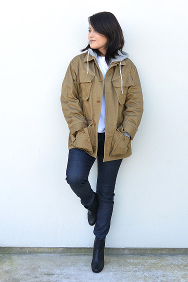 COMOLI BDU チノジャケット COMOLI KHAKI B.D.Uジャケット | Less Higashikawa