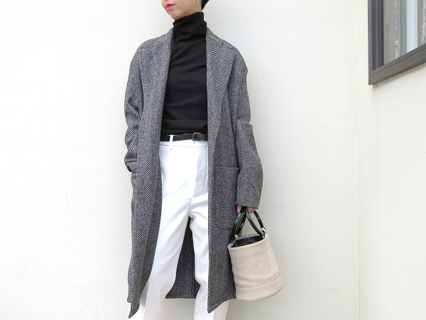 STUDIO NICHOLSON Herringbone Coat | LICAVOU blog