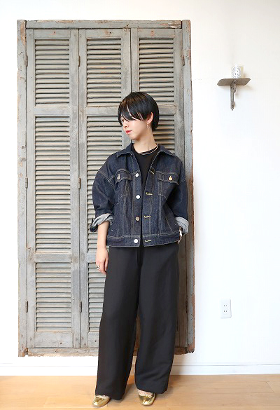 Dessin de mode】オーバーサイズデニムジャケット