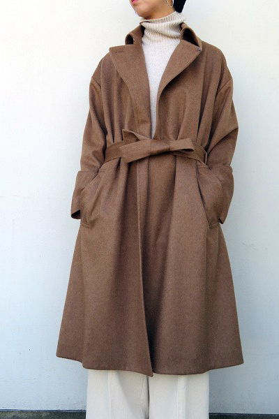 定価15.4万 ATON PURE CAMEL LODEN COAT 6 コート 送料無料】PURE CAMEL ｜ ローデンコート