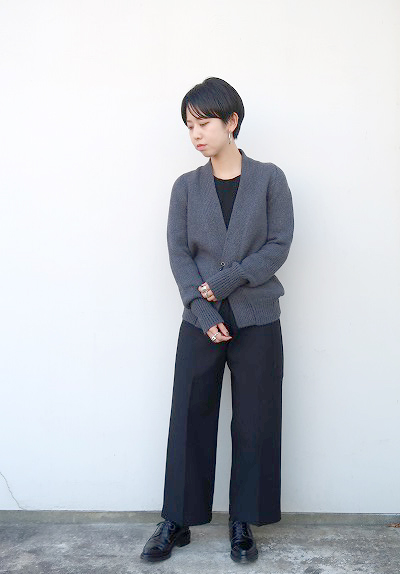 YURI PARK ユリパーク SETH カーディガン カシミヤ シルク ニット