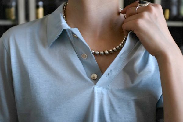 トップス seya. ESSENTIAL POLO GIZA JERSEY seya. ESSENTIAL POLO GIZA JERSEY - メルカリ