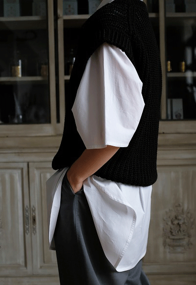 cristaseya cropped gilet クリスタセヤ Cropped Gilet | EUREKA FACTORY HEIGHTS