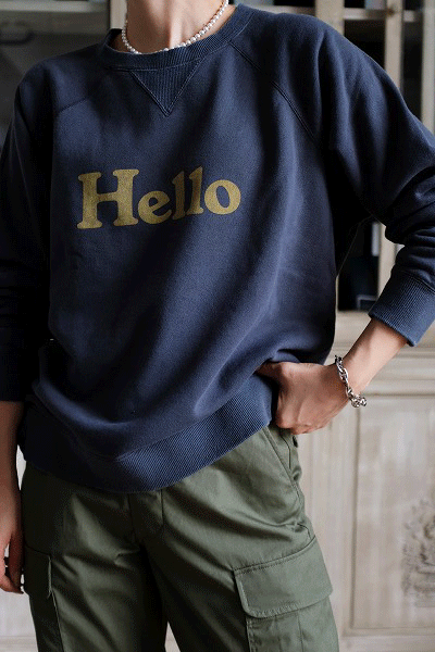 【MADISONBLUE】HELLO SWEAT