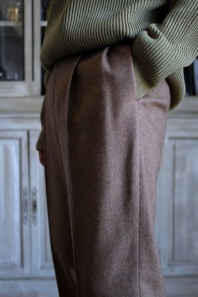 トップス AURALEE SUPER FINE WOOL RIB KNIT BIG P/O AURALEE 